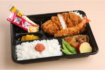 エビロースかつ弁当